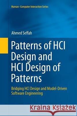 Patterns of Hci Design and Hci Design of Patterns: Bridging Hci Design and Model-Driven Software Engineering