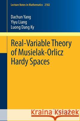 Real-Variable Theory of Musielak-Orlicz Hardy Spaces