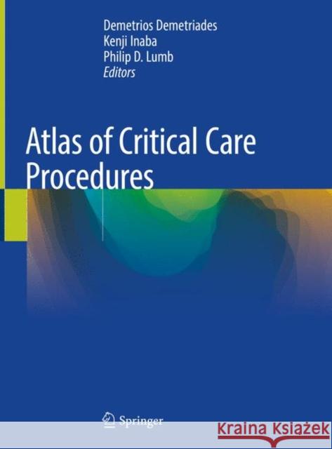 Atlas of Critical Care Procedures