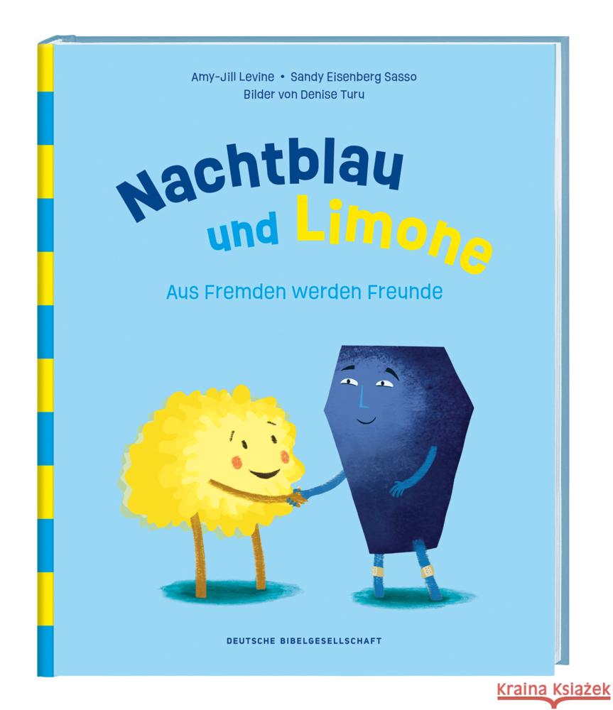 Nachtblau und Limone. Aus Fremden werden Freunde. Mit Nächstenliebe Vorurteile überwinden. Christliche Kindergeschichte über Hilfsbereitschaft. Bilderbuch zum Vorlesen ab 5 Jahren.