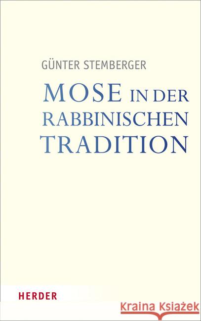 Mose in Der Rabbinischen Tradition