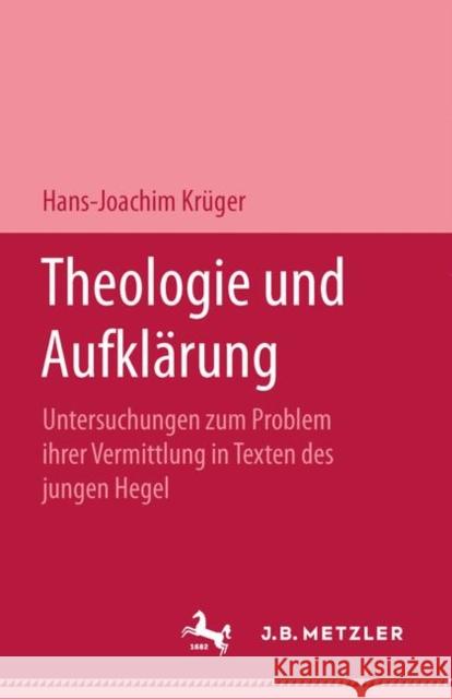 Theologie Und Aufklärung