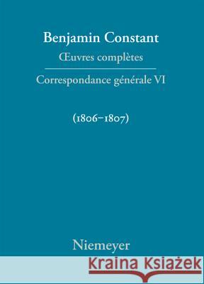 Correspondance générale 1806-1807