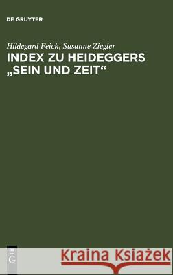 Index zu Heideggers 