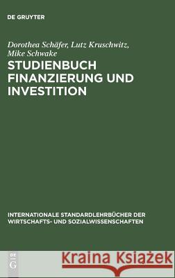 Studienbuch Finanzierung und Investition