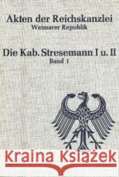 Die Kabinette Stresemann I Und II (1923): 13. August Bis 6. Oktober 1923. 6. Oktober Bis 30. November 1923