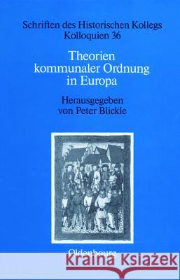 Theorien kommunaler Ordnung in Europa