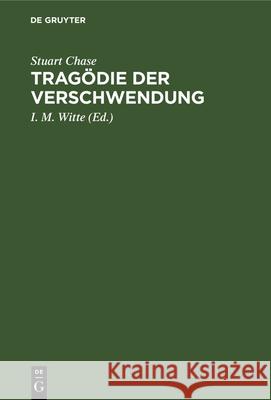 Tragödie Der Verschwendung: Gemeinwirtschaftliche Gedanken in Amerika