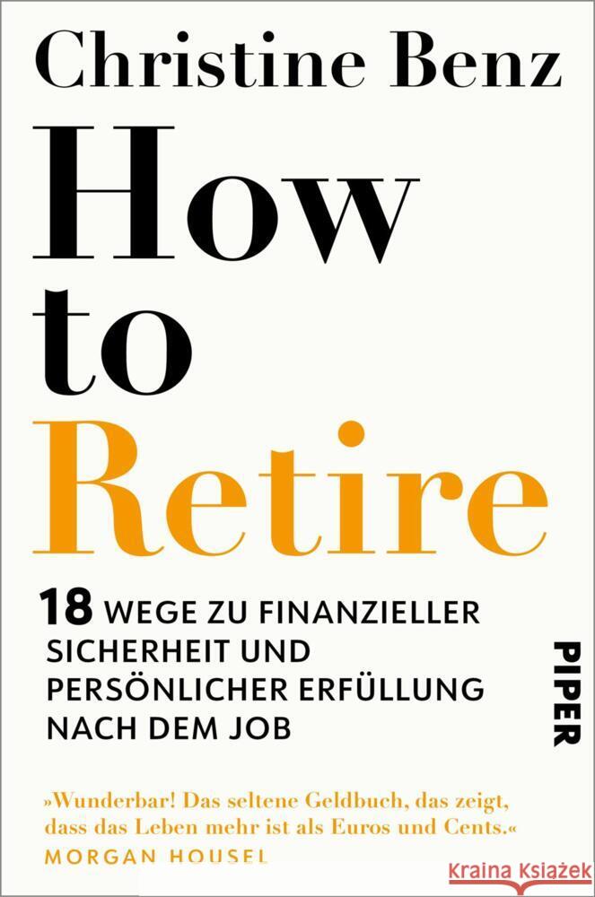 How to Retire