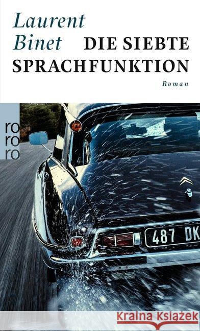 Die siebte Sprachfunktion : Roman. Ausgezeichnet mit dem Prix Interallié und dem Prix du Roman FNAC