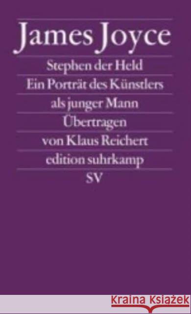 Stephen der Held. Ein Porträt des Künstlers als junger Mann