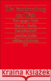 Die Verschwulung der Welt : Rede gegen Rede. Beirut - Berlin. Nachw. v. Joachim Sartorius