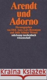 Arendt und Adorno