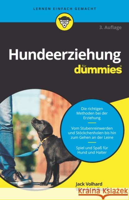 Hunde richtig erziehen für Dummies : Die richtigen Methoden bei der Erziehung. Vom Stubenreinwerden und Stöckchenholen bis hin zum Gehen an der Leine. Spiel und Spaß für Hund und Halter