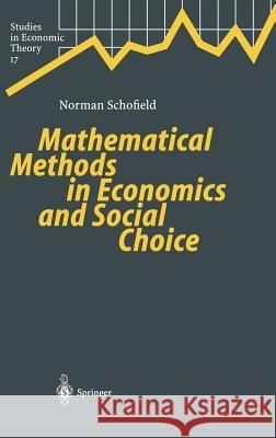 Mathematical Methods in Economics and Social Choice