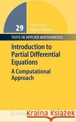 Introduction to Partial Differential Equations: A Computational Approach