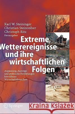 Extreme Wetterereignisse und ihre wirtschaftlichen Folgen: Anpassung, Auswege und politische Forderungen betroffener Wirtschaftsbranchen