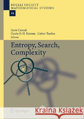 Entropy, Search, Complexity