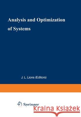 Analysis and Optimization of Systems: Proceedings of the 9th International Conference, Antibes, June 12–15, 1990