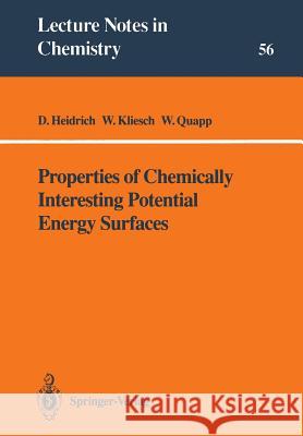 Properties of Chemically Interesting Potential Energy Surfaces
