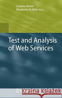 Test and Analysis of Web Services