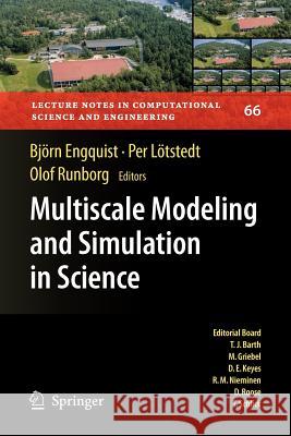 Multiscale Modeling and Simulation in Science