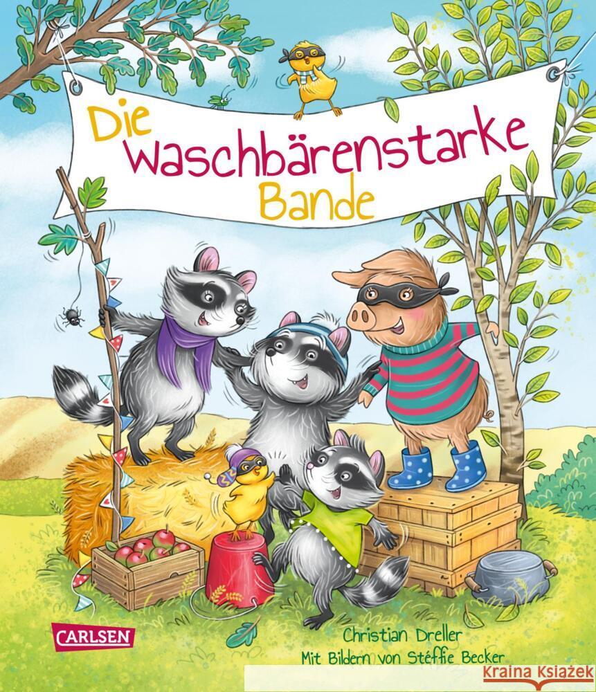 Die waschbärenstarke Bande