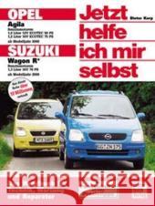 Opel Agila, Suzuki Wagon R+ (ab Modelljahr 2000) : Benzinmotoren 1,0 Liter 12V Ecotec 58 PS, 1,2 Liter 16V Ecotec 75 PS (Opel). Benzinmotor 1,3 Liter 16V 76 PS (Suzuki)