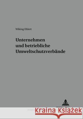 Unternehmen Und Betriebliche Umweltschutzverbaende