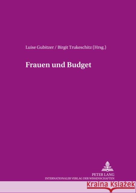 Frauen Und Budget