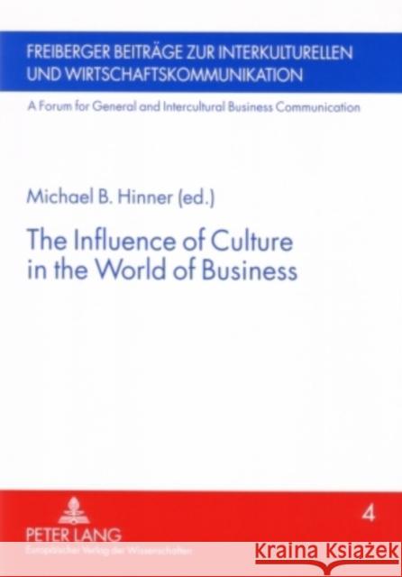 The Influence of Culture in the World of Business