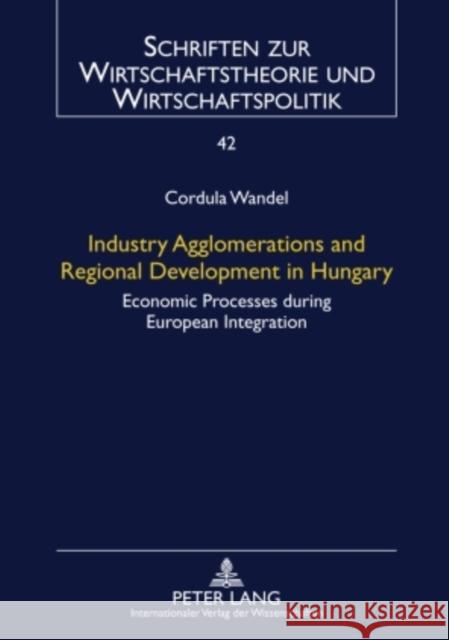 Industry Agglomerations and Regional Development in Hungary: Economic Processes During European Integration