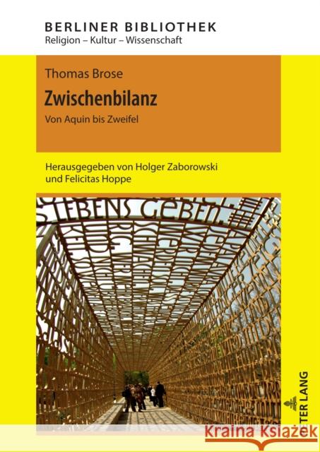 Zwischenbilanz: Von Aquin Bis Zweifel