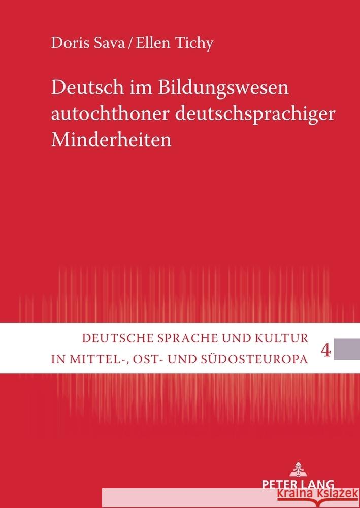 Deutsch Im Bildungswesen Autochthoner Deutschsprachiger Minderheiten