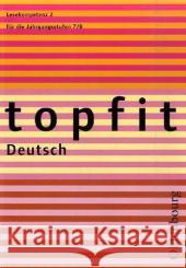 Lesekompetenz für die Jahrgangsstufen 7/8. H.2 : RSR 2006