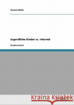 Jugendliche Kinder vs. Internet