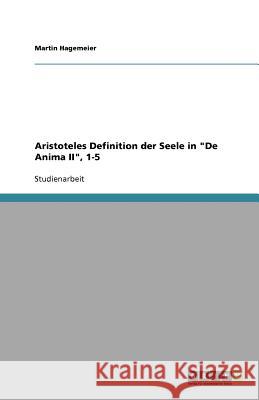Aristoteles Definition der Seele in 
