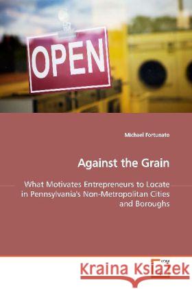 Against the Grain : What Motivates Entrepreneurs to Locate in Pennsylvania's Non-Metropolitan Cities and Boroughs