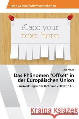 Das Phänomen Offset in der Europäischen Union