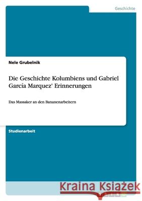 Die Geschichte Kolumbiens und Gabriel García Marquez' Erinnerungen : Das Massaker an den Bananenarbeitern