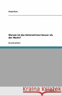 Warum ist das Unternehmen besser als der Markt?