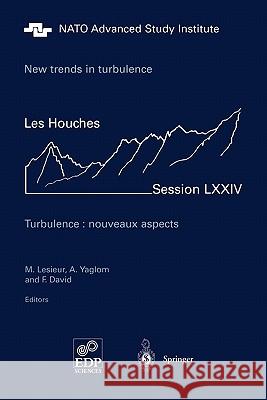 New Trends in Turbulence. Turbulence: Nouveaux Aspects: Les Houches Session LXXIV 31 July - 1 September 2000