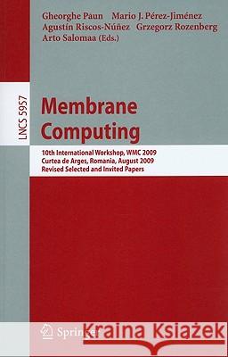 Membrane Computing
