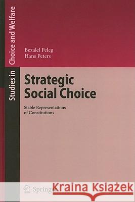 Strategic Social Choice: Stable Representations of Constitutions