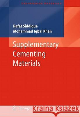 Supplementary Cementing Materials