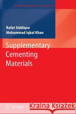 Supplementary Cementing Materials