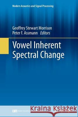 Vowel Inherent Spectral Change