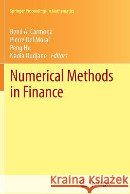 Numerical Methods in Finance: Bordeaux, June 2010