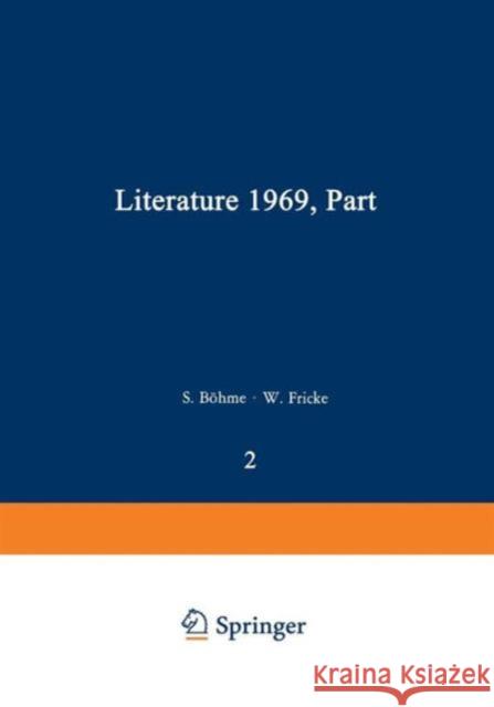 Literature 1969, Part 2