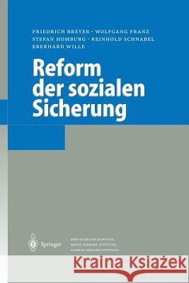 Reform Der Sozialen Sicherung